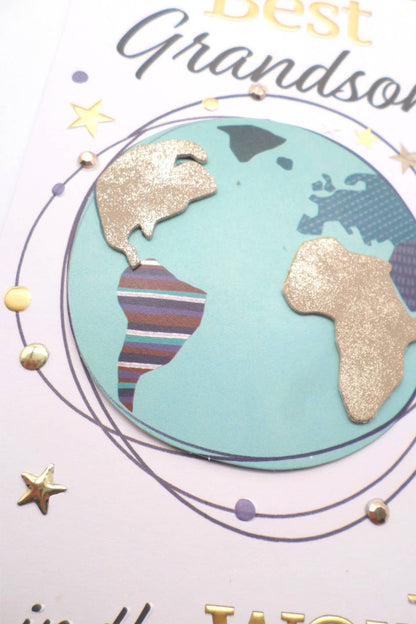 Grandson - World Globe - Champagne - Second Nature