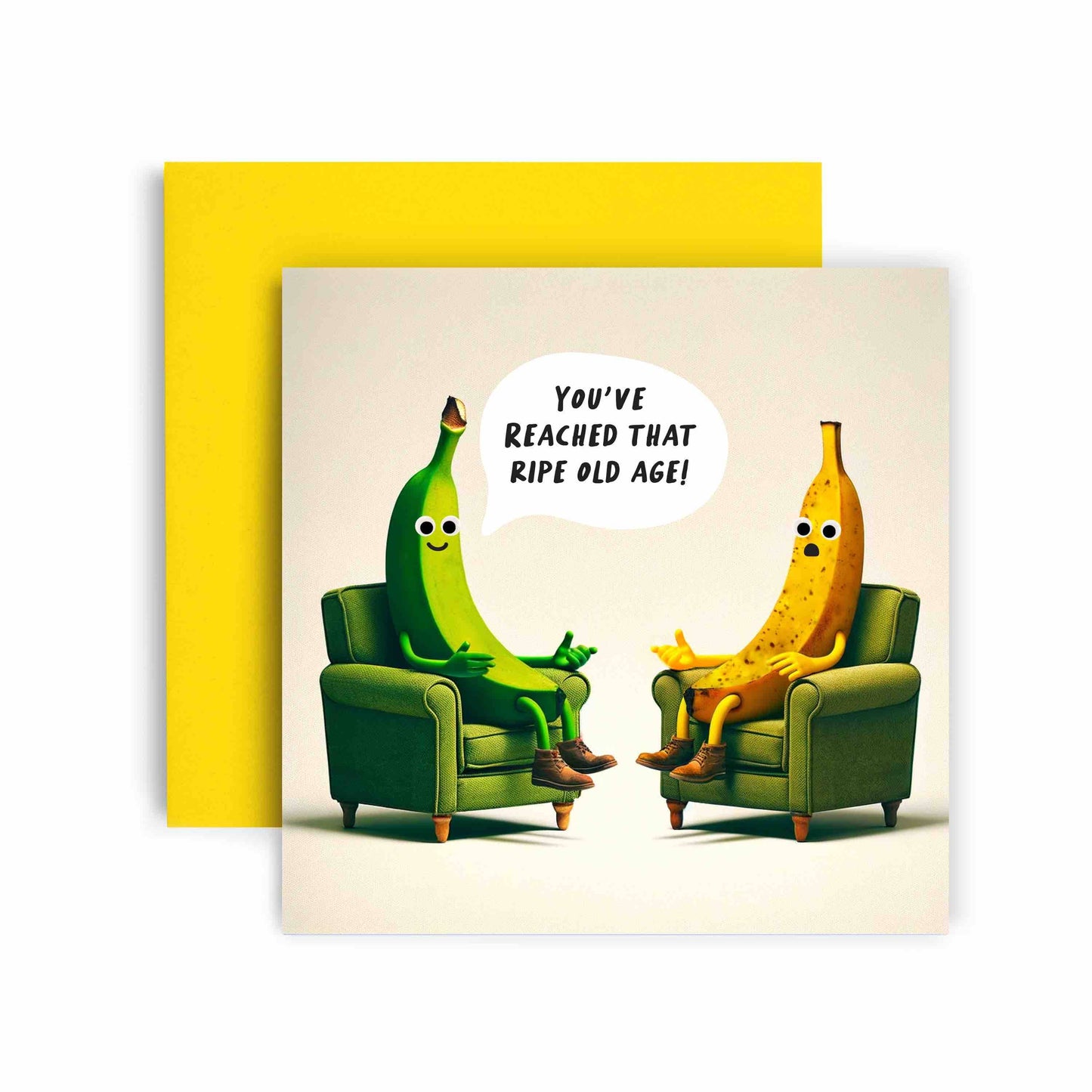 Ripe Old Age Banana Birthday Card