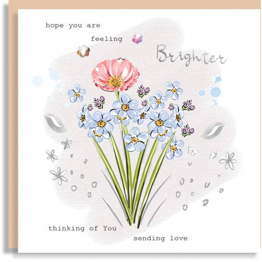 Brighter 1 Sympathy Sequin Card G57