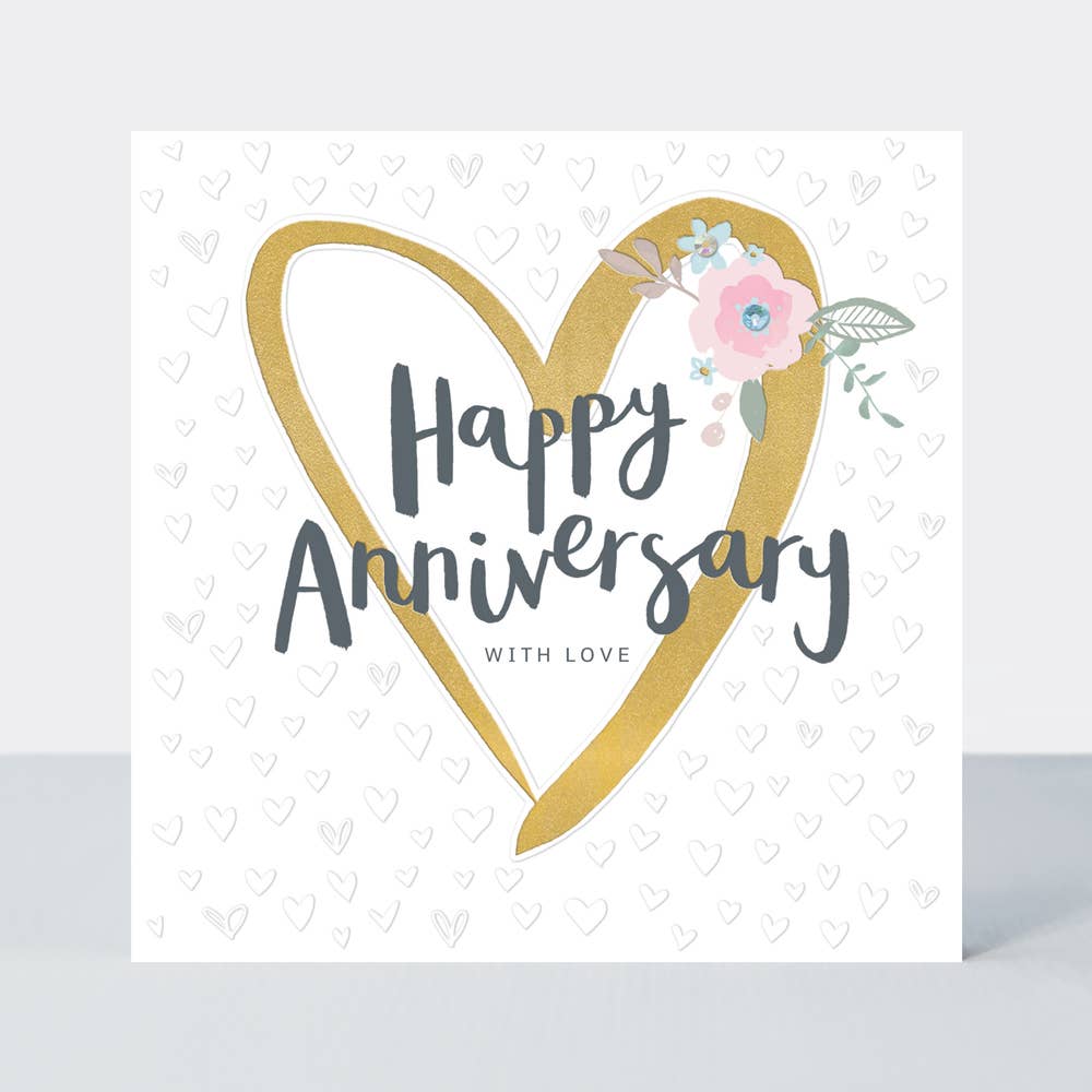 Peony - Happy Anniversary/Heart