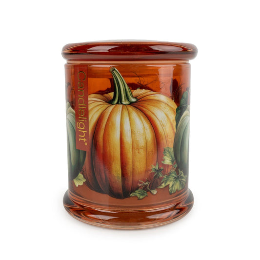 Large Glass Jar Candle - Pumpkin & Ginger