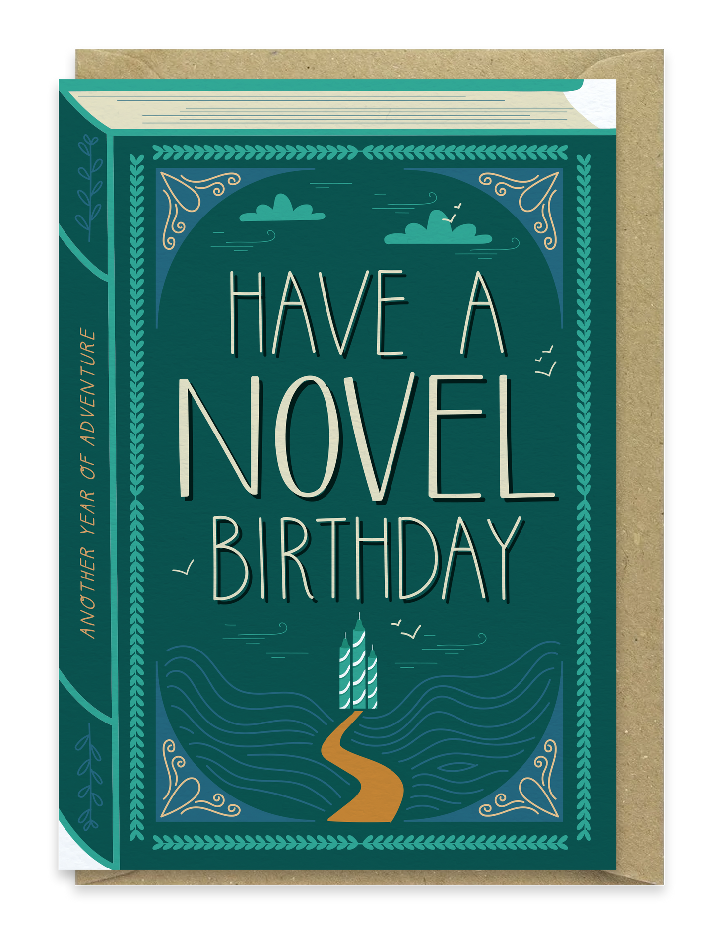 Novel Birthday – Luxury Book Birthday Card