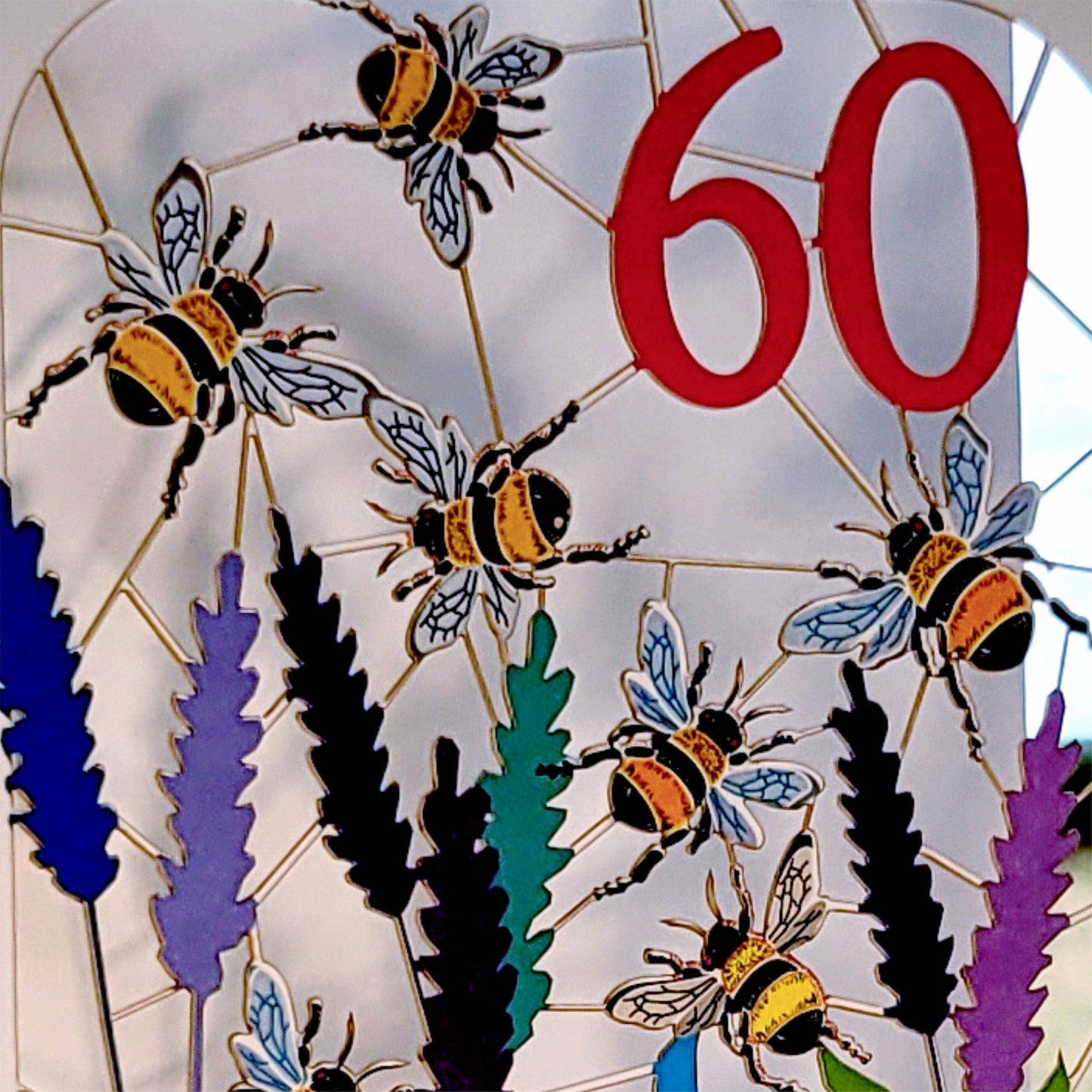 Age 60, 60TH Birthday Bee Card