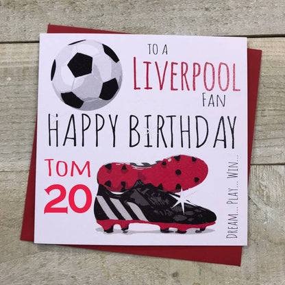 Liverpool Footy Fan Card (FFP7)