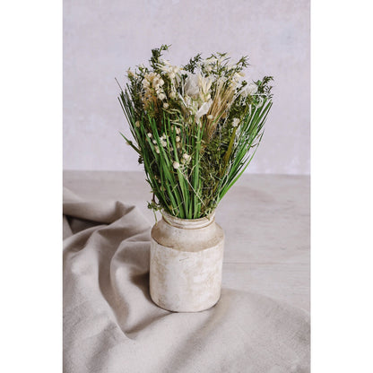 Hestia Dried Floral Bouquet 25cm - Natural