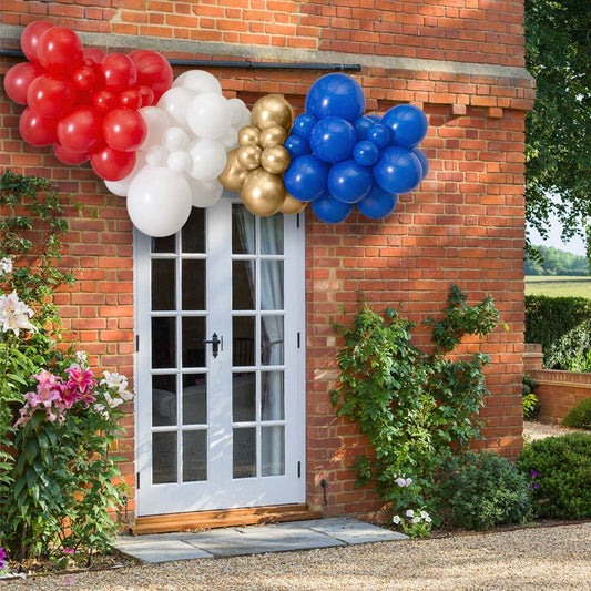 Union Jack 2m Latex Balloon Garland
