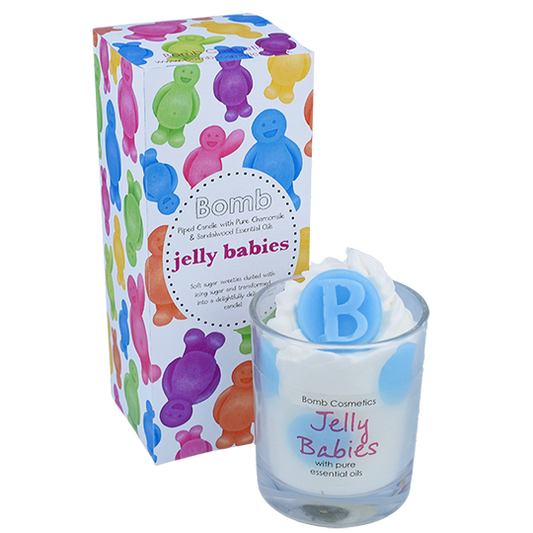 Jelly Babies Piped Candle