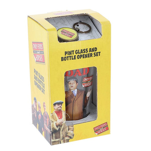 Only Fools And Horses Glass & Bottle Opener Keyring