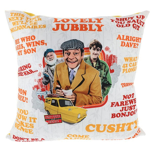 Only Fools And Horses Slogans Cushion