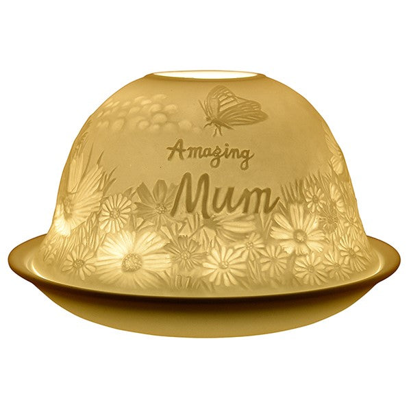 Nordic Lights Candle Shade Amazing Mum