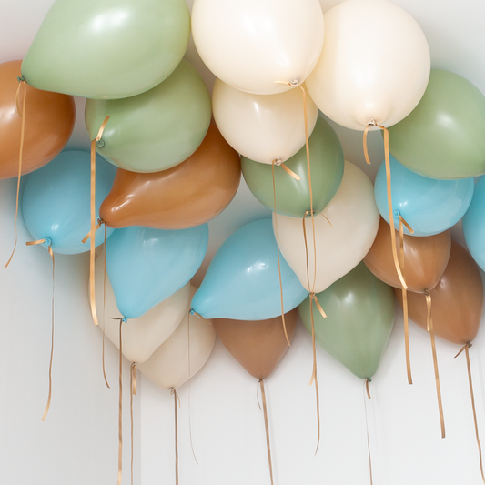 Dino Safari Latex Ceiling Balloons (Helium Filled)