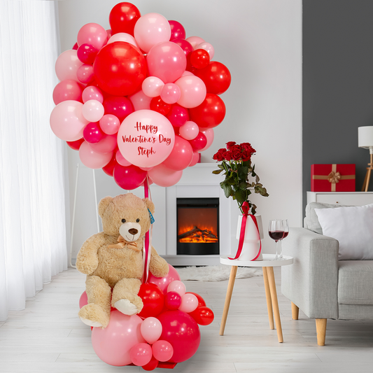 Cherry Bakewell Latex Hot Air Balloon (Toy Not Included)