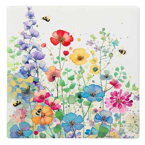 Bug Art Portfolio Coaster Meadow