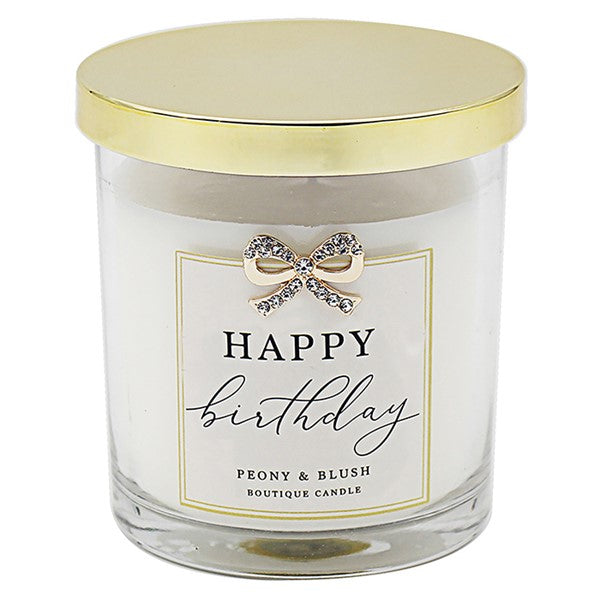 Madelaine By Hearts Designs Candle Happy Birthday