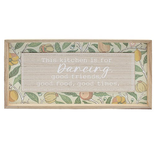 William Morris Fruit Wood Plaque