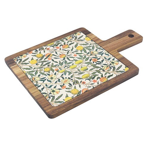 William Morris Fruits Acacia Cheese Board