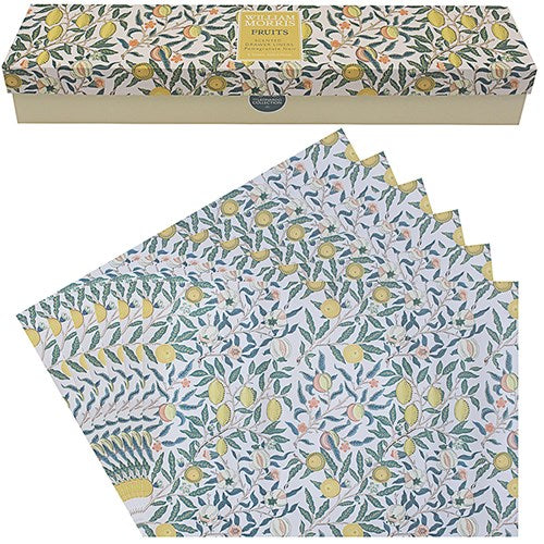 William Morris Fruits Drawer Liners Set of 6