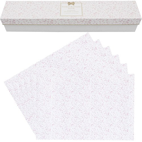 Madelaine Drawer Liners Velvet Pomegranate Noir