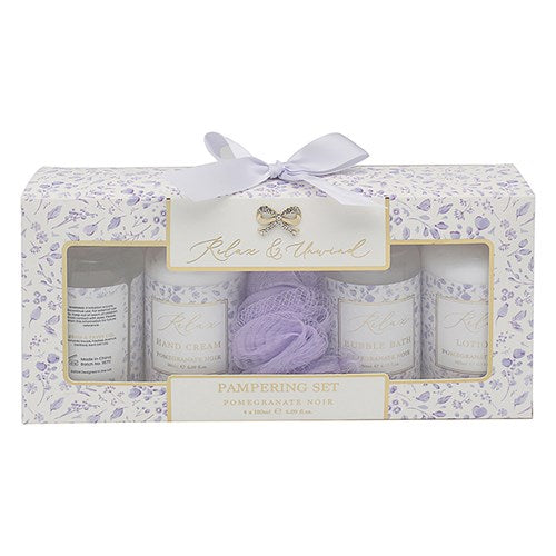 Pamper By Hearts Design Pamper Set Lilac