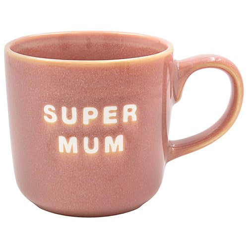Reactive Glaze Mug Super Mum