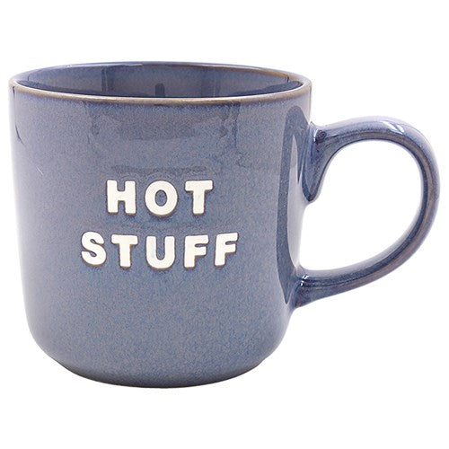 Reactive Glaze Mug Hot Stuff