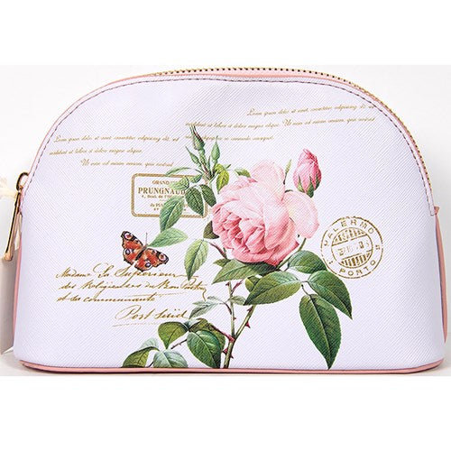 Redoute Rose Cosmetic Bag Small