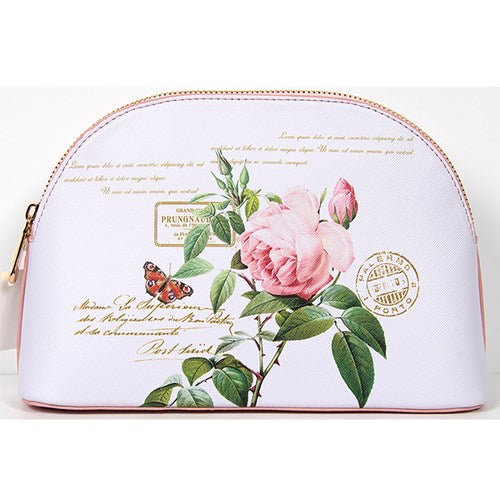 Redoute Rose Cosmetic Bag Large