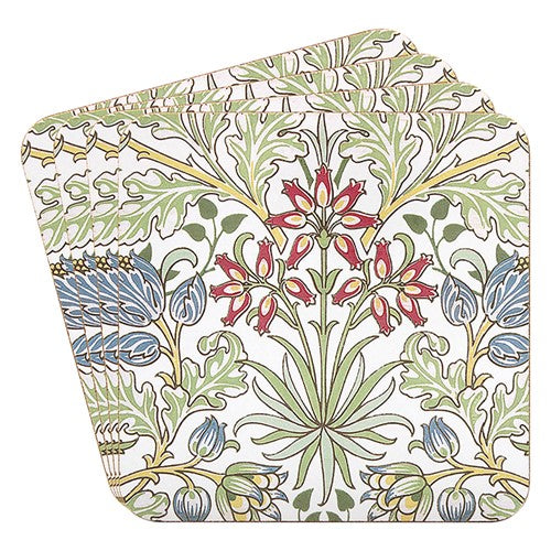 William Morris Hyacinth Coasters Set of 4