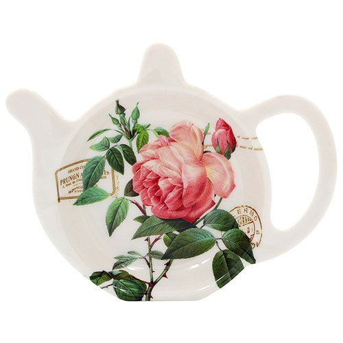 Redoute Rose Teabag Tidy