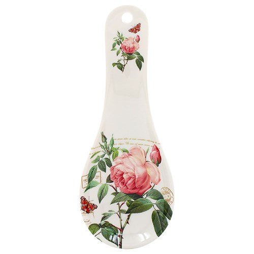 Redoute Rose Spoon Rest