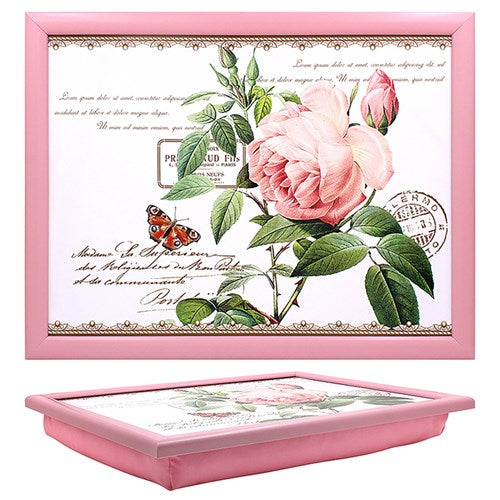 Redoute Rose Laptray