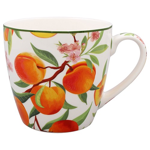 Ripe Peaches Breakfast Mug