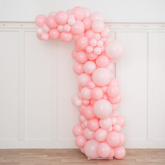 Baby Pink Latex Organic Half Arch