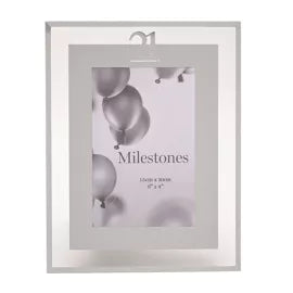 Milestones Mirror Border Frame 4" x 6" - 21