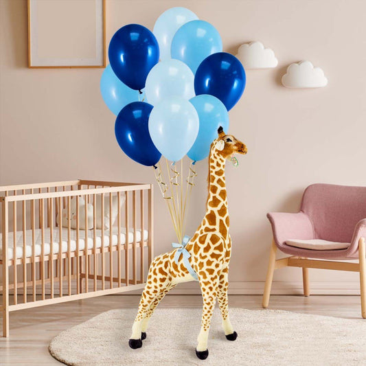 Sky Blue Latex Balloon Bouquet (Helium Filled)