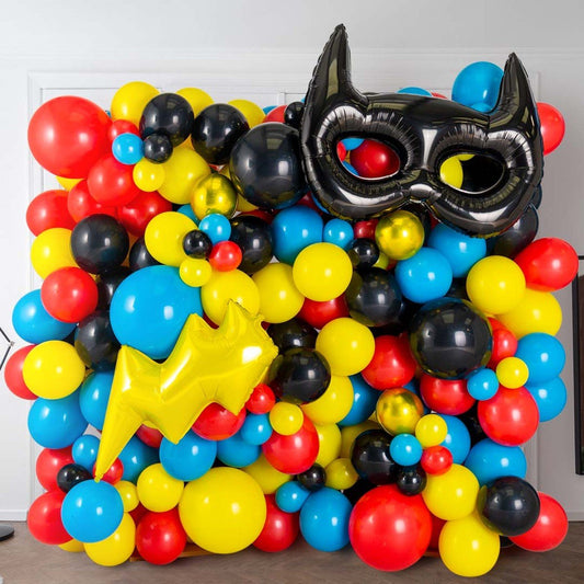 Superhero Latex Balloon Wall
