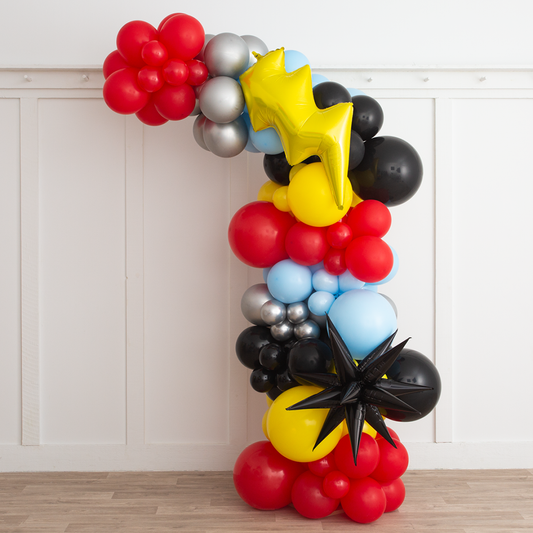SuperHero Latex Organic Half Arch