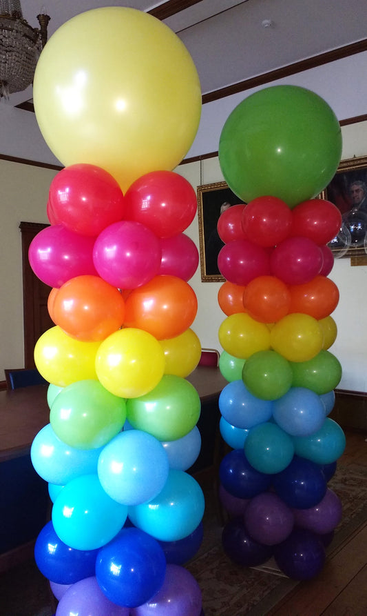 Make Your Own Latex Topped Balloon Column