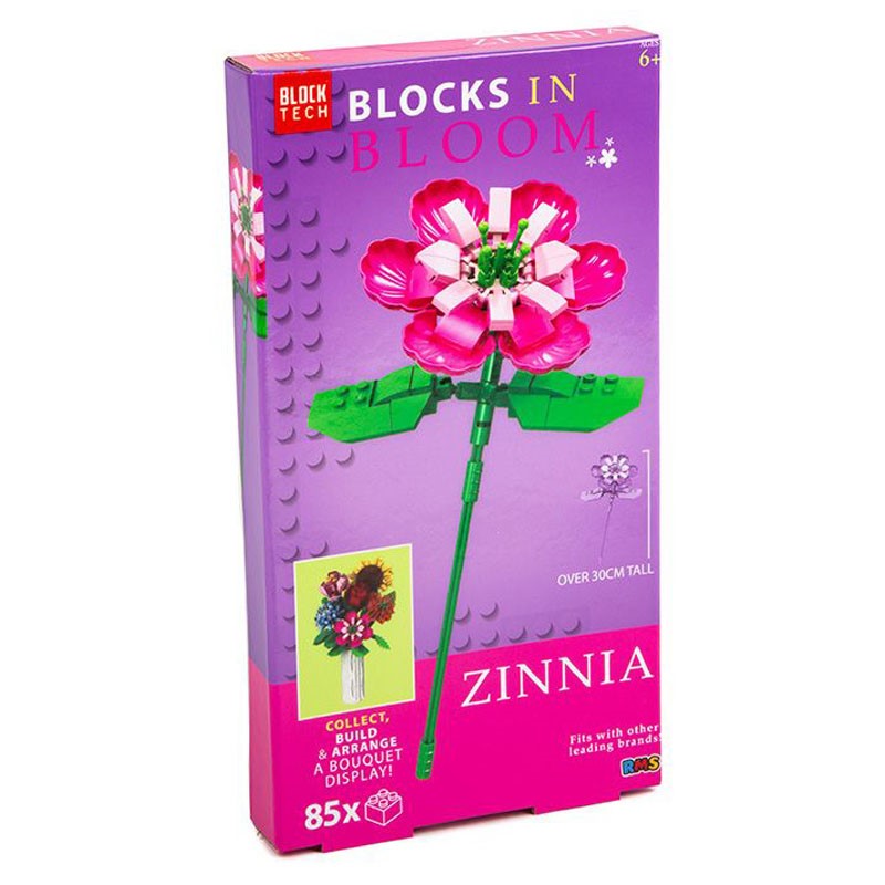Blocks In Bloom Zinnia