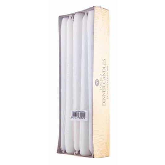 PRICES DINNER CANDLE WHITE