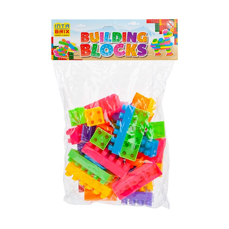BUILDING BLOCKS IN BAG 40PCE