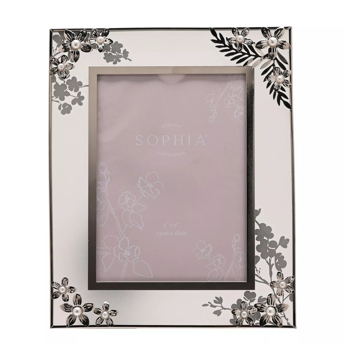 Sophia Classic Gold Butterfly Photo Frame 5" x 7"