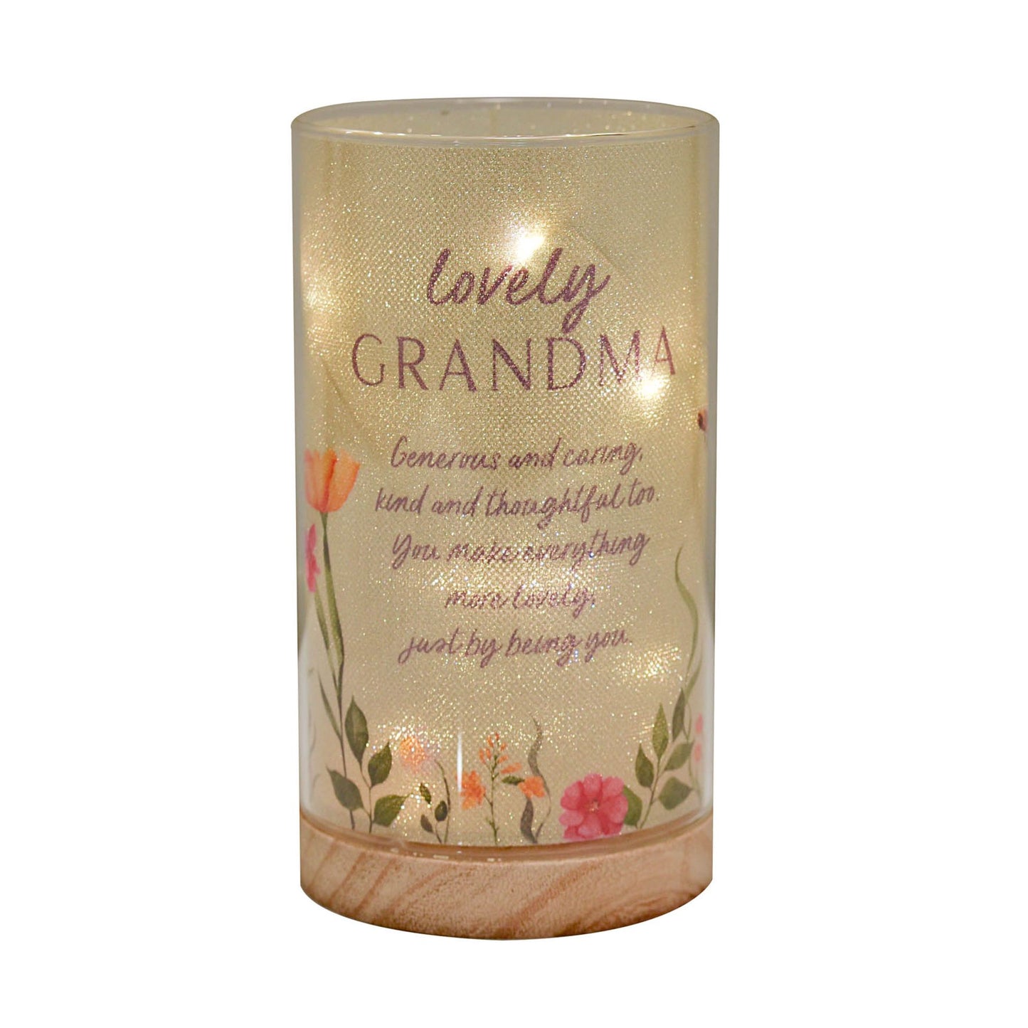 The Cottage Garden Tube Light Grandma