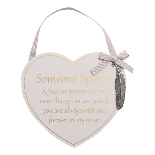 **MULTI 3** Thoughts of You Heart Plaque Someone Special
