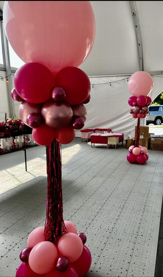 Make Your Own  Latex Topped Tassel Column