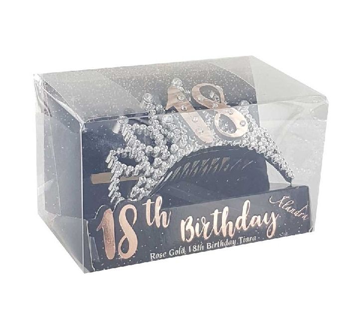 Rose Gold 18th Birthday Tiara