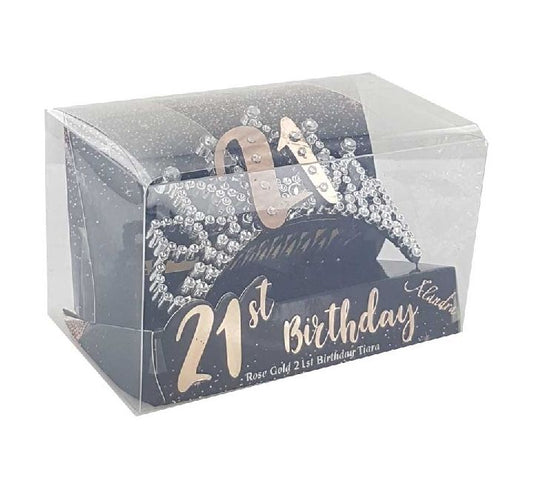 Rose Gold 21st Birthday Tiara