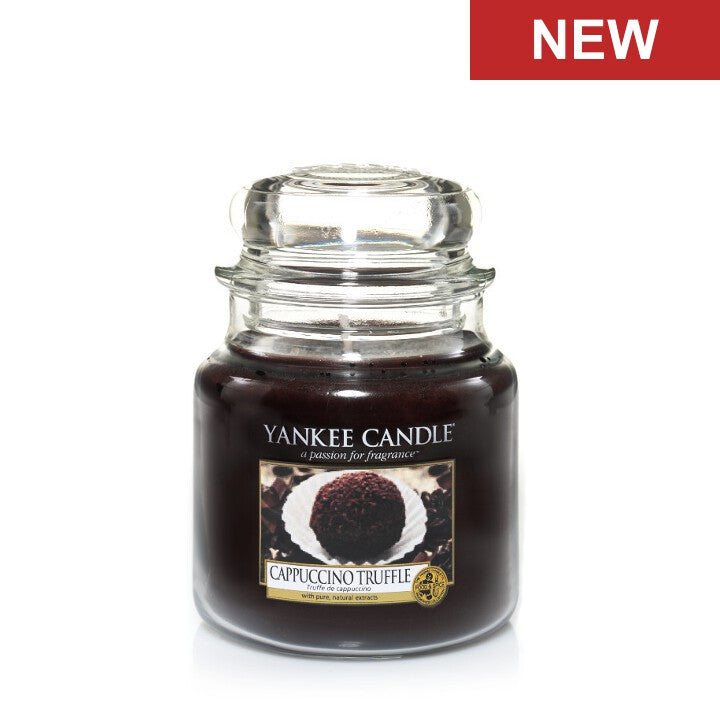 Cappuccino Truffle Medium Jar Yankee Candle