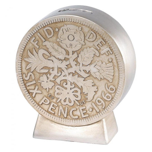 Sixpence Money Bank | Presentimes