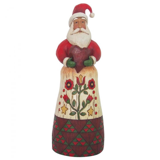 Folklore Santa With Heart | Presentimes